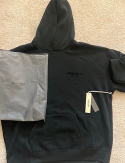 Black Essential hoodie