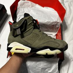 Travis Scott x Air Jordan 6 Retro "Olive"