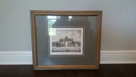 Framed Architectural Picture