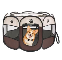NEW! Portable Indoor/Outdoor Gray Dog or Cat Playpen