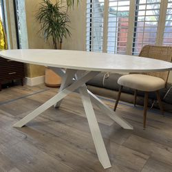 Dining Table, oval, IKEA Mariedamm $145