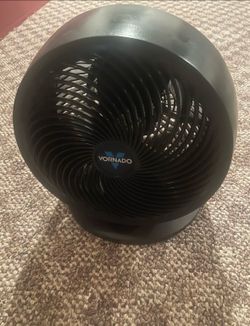 Whole Room Air Circulator Fan for Home, 3 Speeds, Adjustable Tilt, Removable Grill, 9 Inch, Quiet Fan for Bedroom