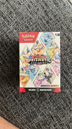 Prismatic Evolutions booster bundle