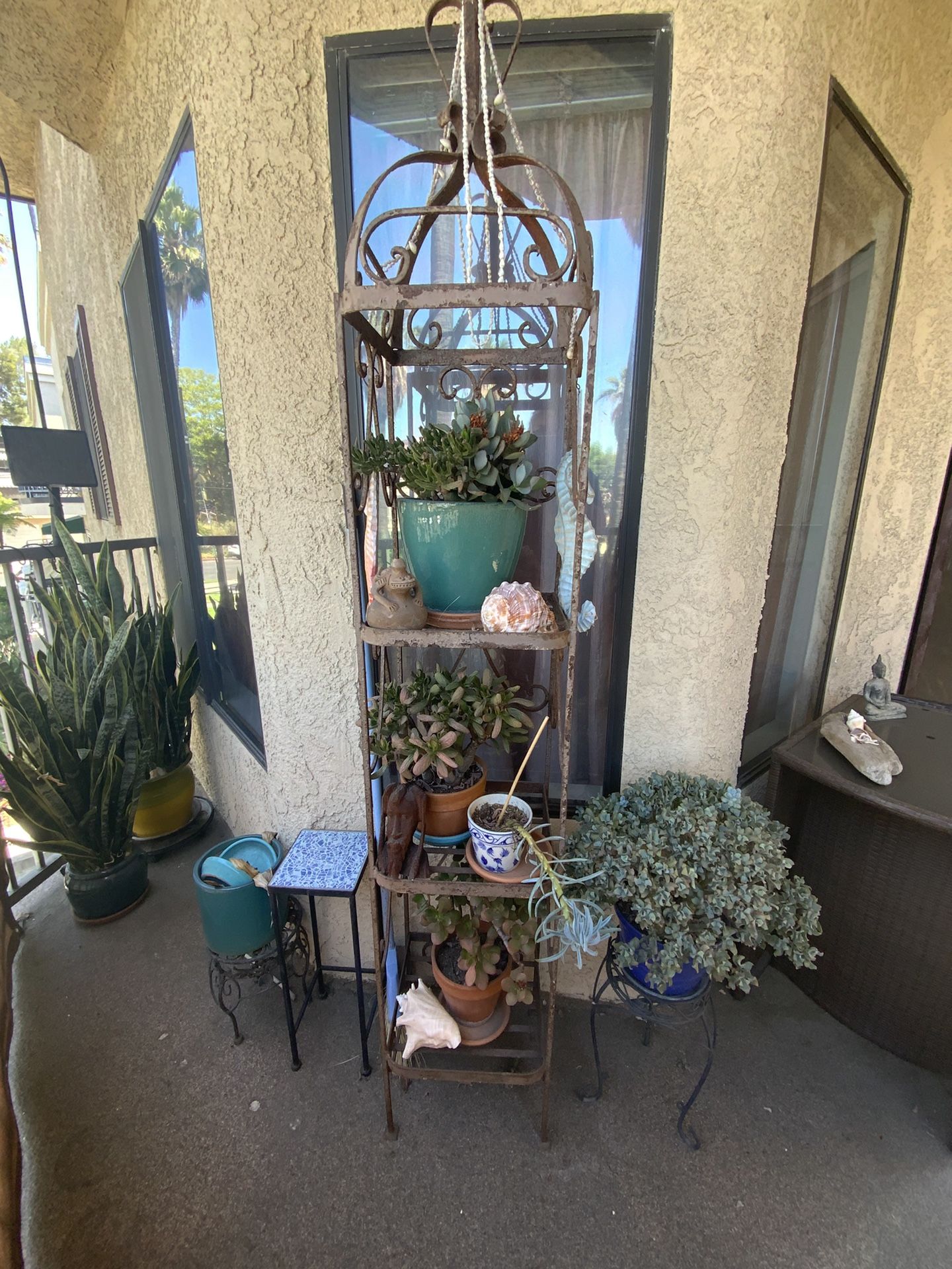 Vintage French Baker’s Rack – Weathered Charm & Timeless Design - $300 (Los Angeles)