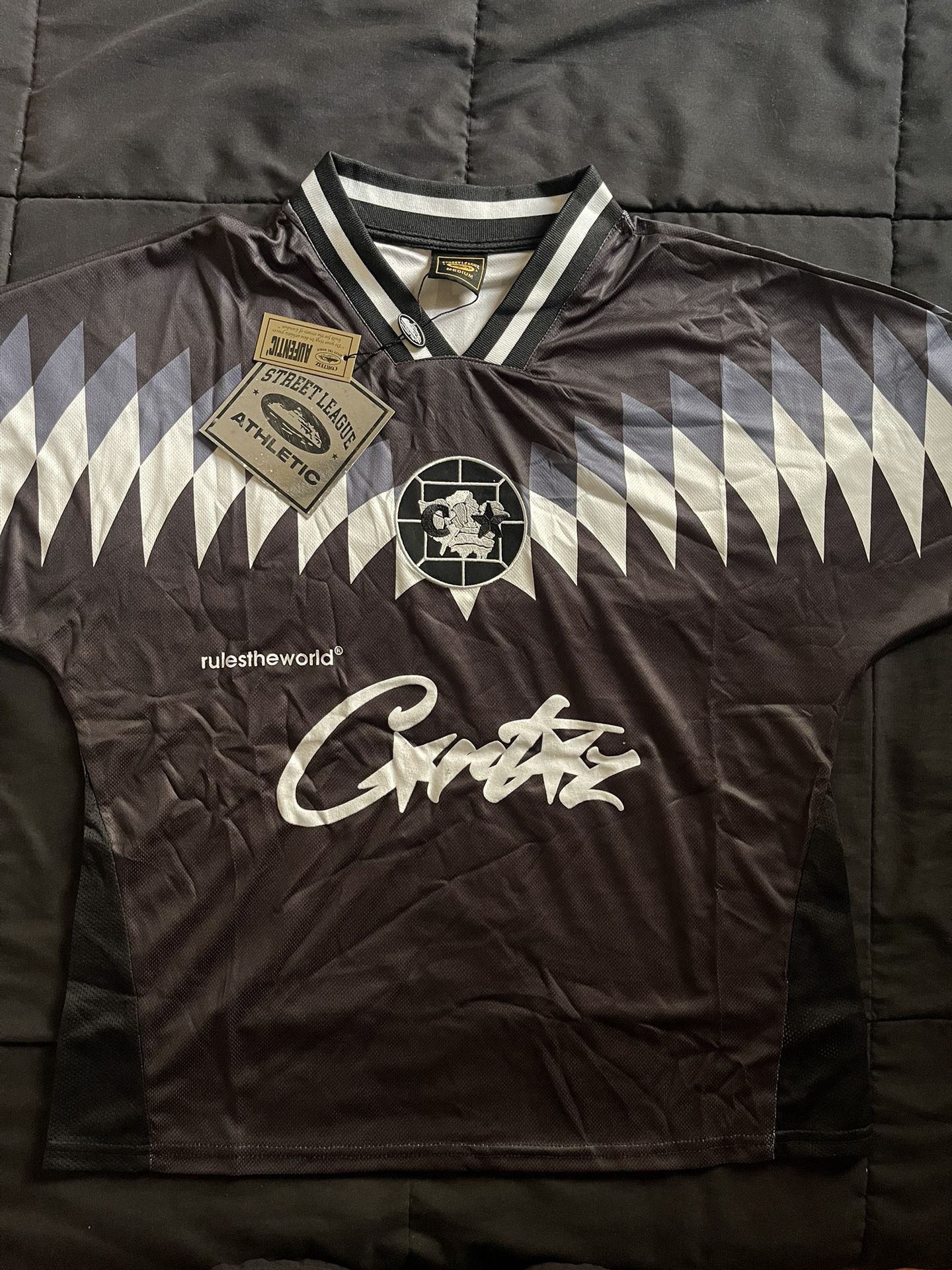 ウェア Corteiz Allstarz Football Jersey Black m50829439590_1.jpg