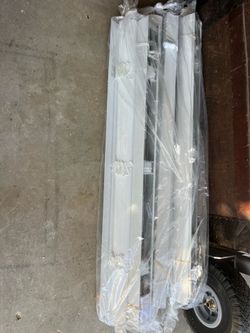 4    2 inch Window blinds   White 34 1/8 X 54 3/8