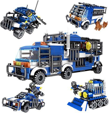 476 Pieces Building Blocks Toys 4 Set In 1 Lego Like
