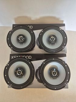 KENWOOD 2 PAIRS 6.5" 2 WAY 300 WATTS CAR SPEAKER