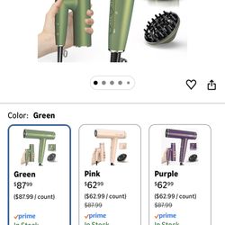 High Speed Plasma Ion Hair Dryer with Diffuser,