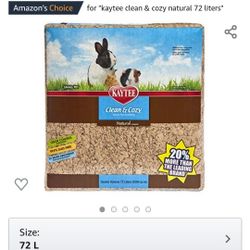 Kaytee Clean & Cozy Natural 72 Liters