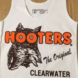 New Women’s Hooters Girl Uniform Tank From Clearwater Florida Size Xs 