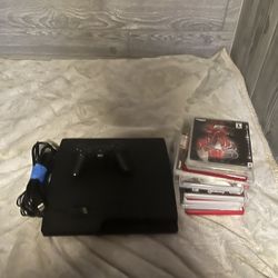 PS3 with 9 Games 