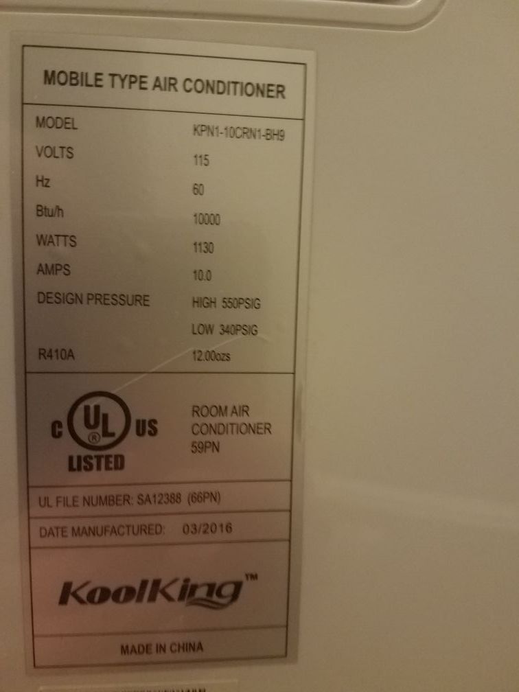 Koolking 10,000 btu air conditioner for Sale in Portland, OR OfferUp