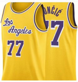 Luka Doncic Los Angeles Lakers Yellow Basketball Jersey SIZE XL ... BRAND NEW