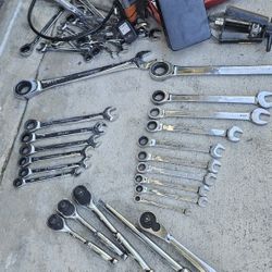 Ratchet wrenches and assorted tools