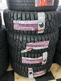 ✔️📲Lt265/75:16 vendo set de llantas nuevas AMÉRICA RT