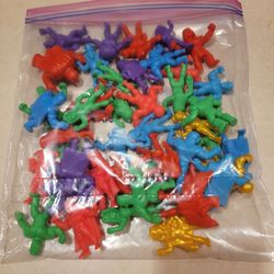 Small superhero figures