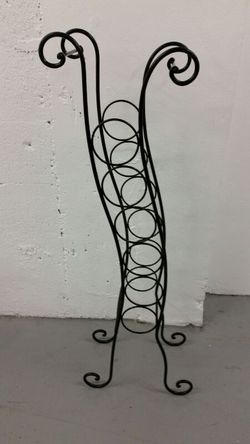 Wrought iron Wine Rack