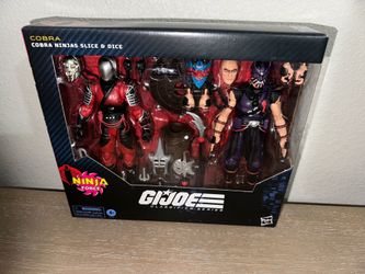 G.I. Joe classified series 2 pack ninja force cobra ninjas slice and dice