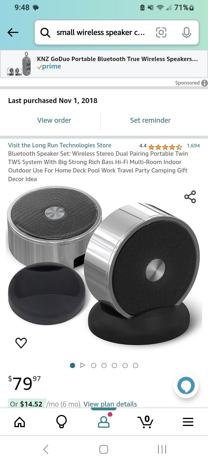 Wireless BlueTooth Speaker Set