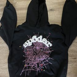 Spider Hoodie Black Size S