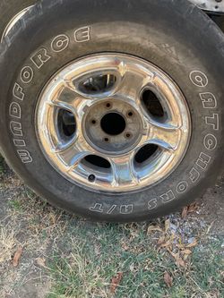 Rim and tire