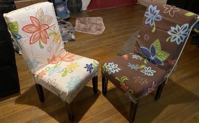 Custom Floral Kids Chairs (READ DESC)