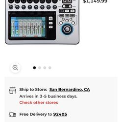 Used Mixer QSC 8 Channel 