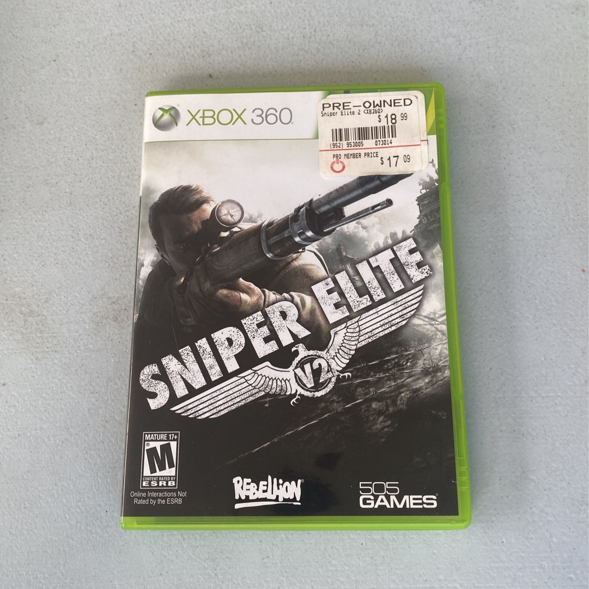 Sniper Elite V2 - Silver Star Edition (Microsoft Xbox 360, 2013) 