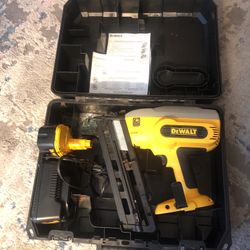 Dewalt Nail Gun  18 V