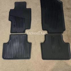 Acura TSX OEM All-Weather Floor Mats. ‘04 - ‘08.