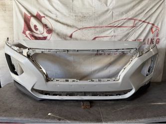 2019 2020 HYUNDAI SANTA FE FRONT BUMPER COVER OEM