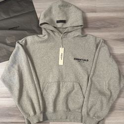 Fear Of God Essentials Dark Oatmeal Hoodie 