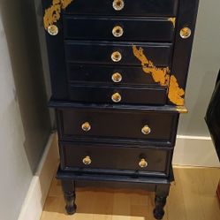 Vintage Jewelry Armoire 