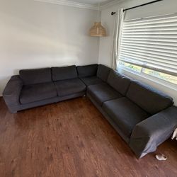 Navy Blue Sectional Couch