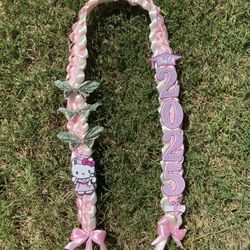 Hello kitty graduation lei