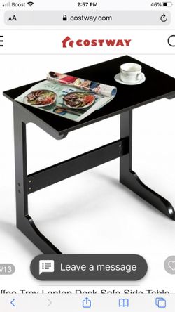 Coffe tray laptop desk side table