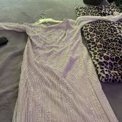 How long elegant dress