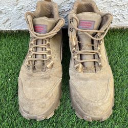 “RONASHOES” Of London, Steel Safety Toe Work Boots. Size 46UK / 12US. Distressed