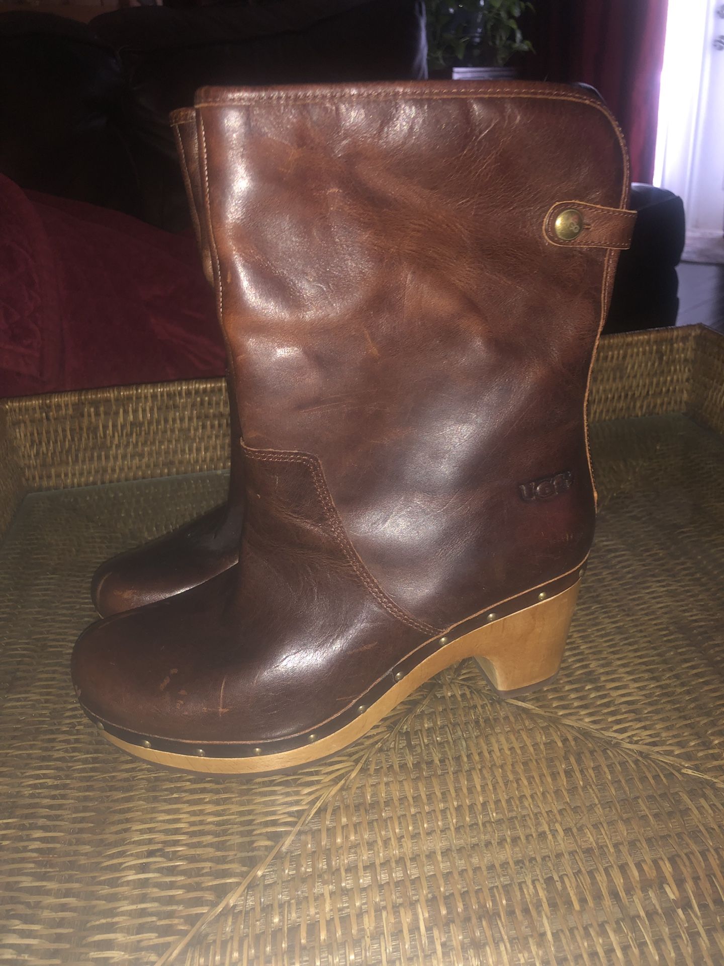 Uggs Leather Boots
