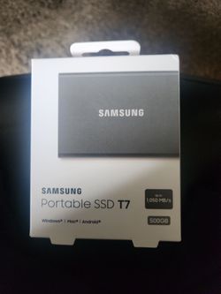 Samsung SSD T7 500GB
