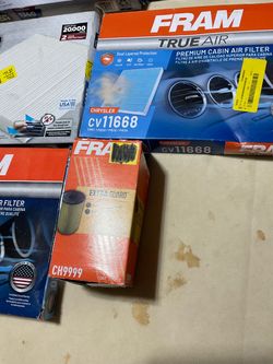 New air filters