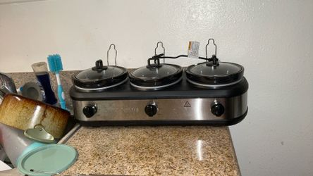 Chef man crock pot trio