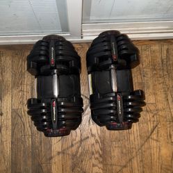 Bowflex Adjustable Dumbbells 10 To 90 Lbs.  