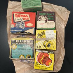 Vintage Fuses 1960s $15 For All!
