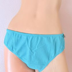 Freya Curacao Turquoise Bikini Bottom Size Large Hard to Find Vintage Swim New