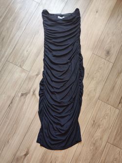 New Black strapless Dress