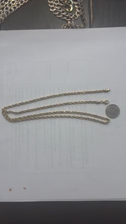 Gold rope 14k