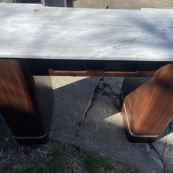 Nail Desk For Nail Salon With Light 