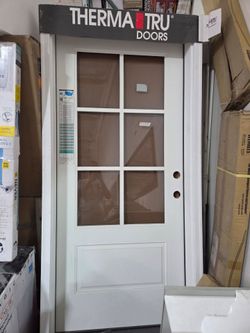 Thermal tru door 36"